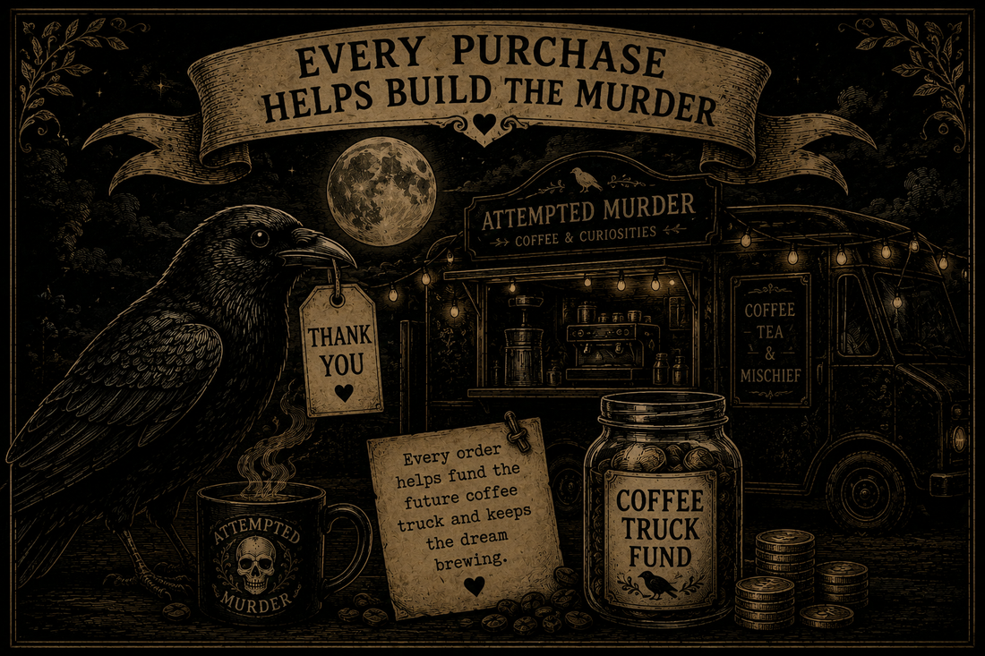 Every Purchase Helps Build the Murder